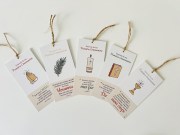 Lot de 5 images souvenir de première communion style graphisme contemporain